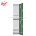 luoyang huadu steel office furniture 2 door student clothes locker storage cabinet